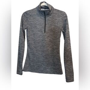 Nike Dri-Fit 1/2 Zip Pullover Gray Heather Athletic Top XS